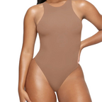 Hourglass ™ Seamless Crew-Neck Shapewear Bodysuit