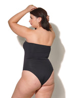 Hourglass ™ Seamless Strapless Bandeau Bodysuit - Liposculpt Microfiber