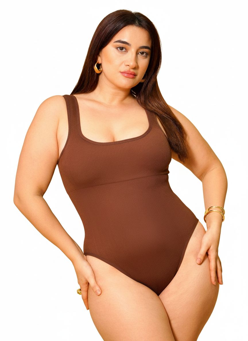 Hourglass ™ Tank Top Shapewear Bodysuit - Liposculpt Microfiber